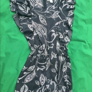 WD.NY Black White Short Romper